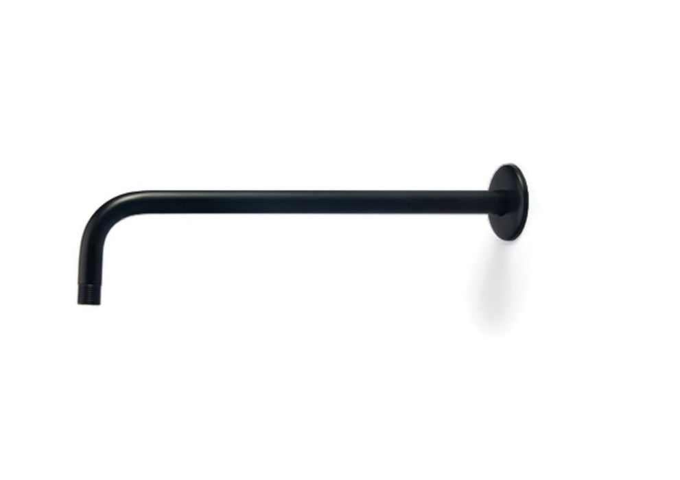 Black Shower Arm -Extended 35cm