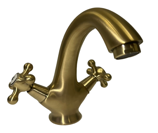 Gold Victorian Basin Mixer