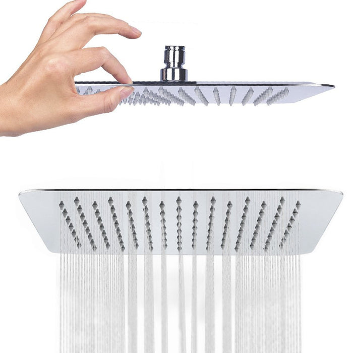 Stainless Steel Ultra Thin 6'' Square Shower Head