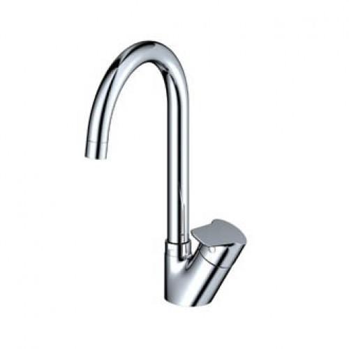 Elegant Oval Handle Kitchen Deck Mixer - NOONKU