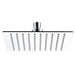 Rainfall Ultra Thin Stainless Steel Mirror-Finish Shower Head- 10 inch - NOONKU