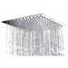 Rainfall Ultra Thin Stainless Steel Mirror-Finish Shower Head- 10 inch - NOONKU